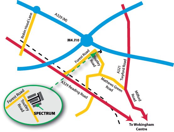 Spectrum Graphics map